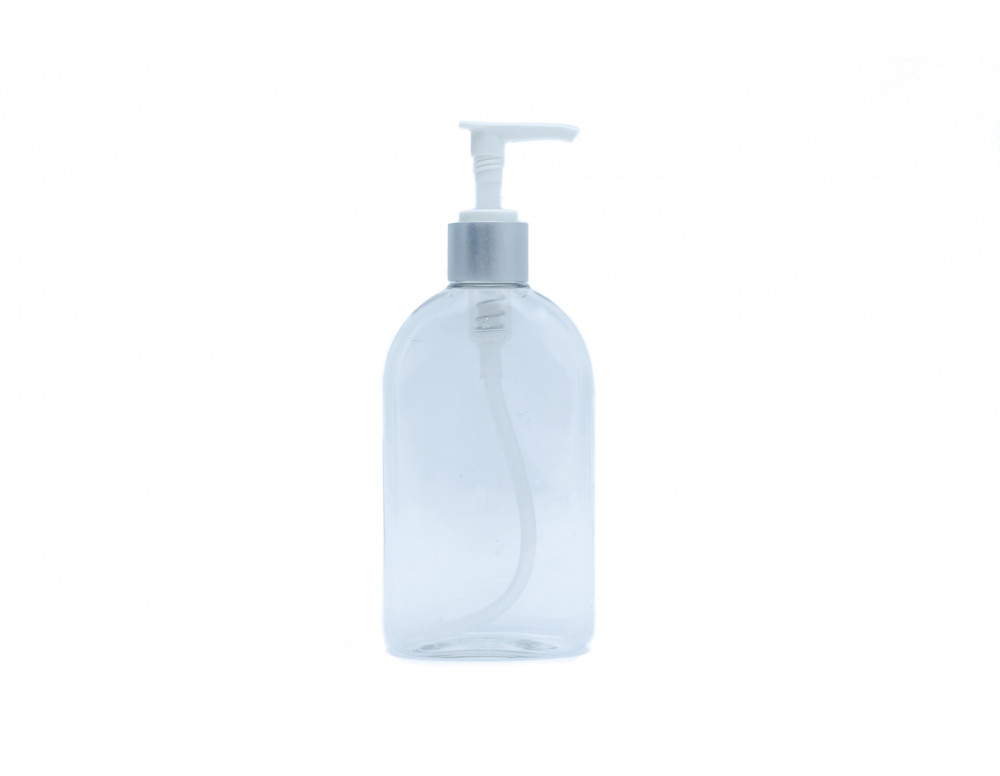 Envase plano 250ml traslucido