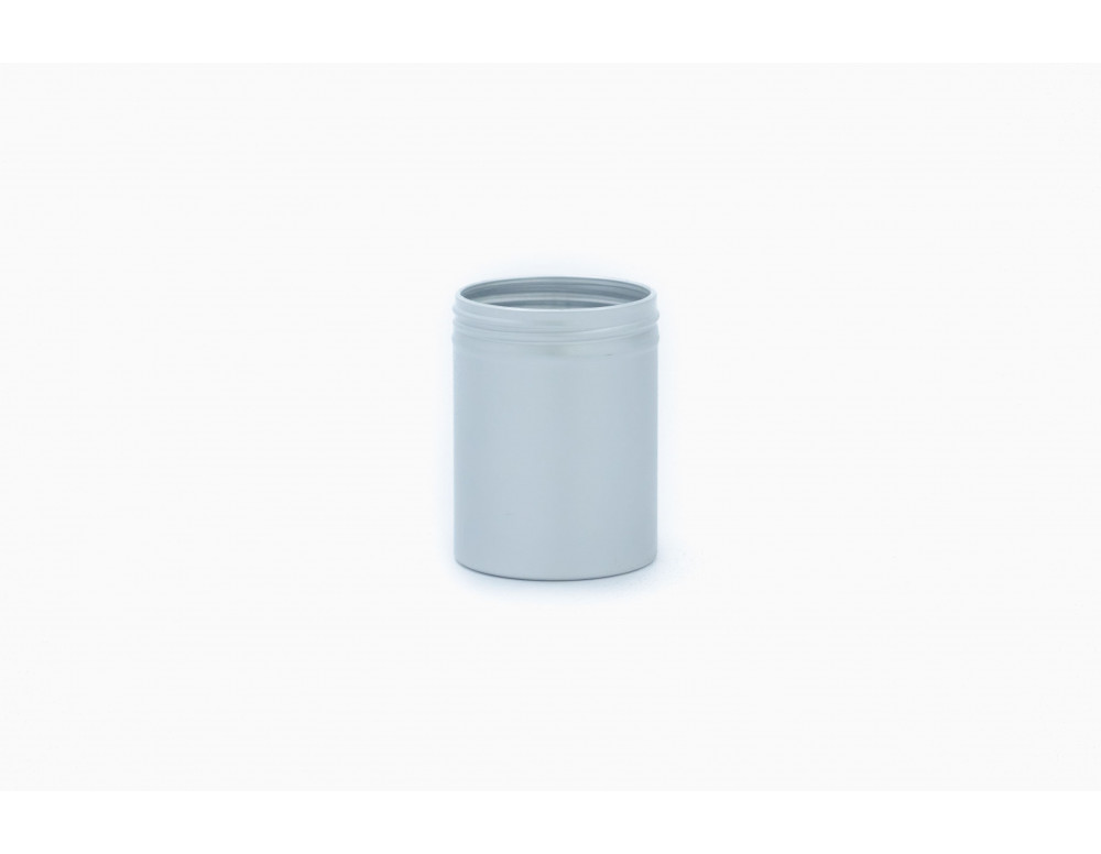 Envase tubular plata mate 100ml 