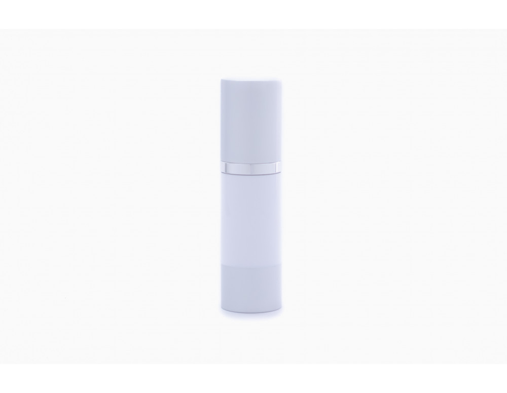 Línea airless 30ml plata brillante 
